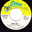 STARDAY 872 RED SOVINE Who Am I/Three Hearts In Tangle