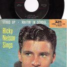 IMPERIAL 5483 45+ PS RICKY NELSON Stood Up/Waitin In