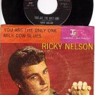 NM 45 + PS IMPERIAL 5707 RICKY NELSON You Are The Only
