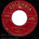 COLUMBIA 4-40516 FOUR VOICES Hey Honey/Honest Darling