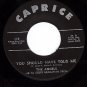 NM CAPRICE 118 ANGELS You Should Have Told Me/Good For
