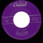 NM 45 CAPITOL F3960 THE FOUR PREPS Big Man ~ Stop Baby