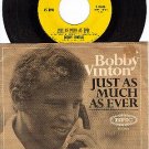 EPIC 5-10266 45+ PS BOBBY VINTON ~ Just As Much As Ever