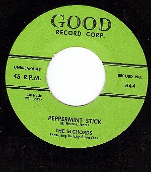 GOOD 544 45 ELCHORDS Peppermint Stick /Gee I'm In Love