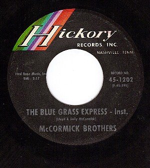HICKORY 1202 MCCORMICK BROTHERS Blue Grass Express/Red