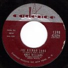 NM CADENCE 1398 ANDY WILLIAMS Bilbao Song/How Wonderful