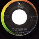 VEE JAY 609 JOE SIMON My Adorable One/That Your Love Is