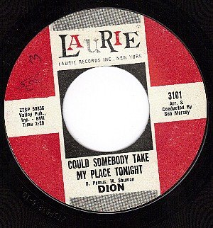 LAURIE 3101 DION ~ Could Somebody Take My Place Tonight