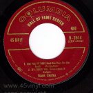 M- COLUMBIA EP B-2614 45 +PS FRANK SINATRA Hall Of Fame