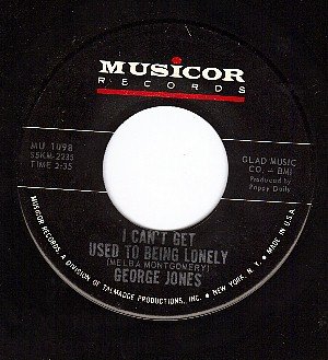 NM MUSICOR 1098 GEORGE JONES Cant Get Used Being Lonely