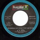 BLUESWAY 61018 B.B.KING I'm Gonna Do What They Do To Me