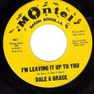 MONTEL 921 DALE & GRACE I'm Leaving It Up To You/Thats