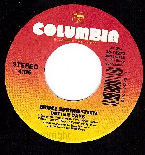 NM COLUMBIA 74273 BRUCE SPRINGSTEEN Better Days ~ Human