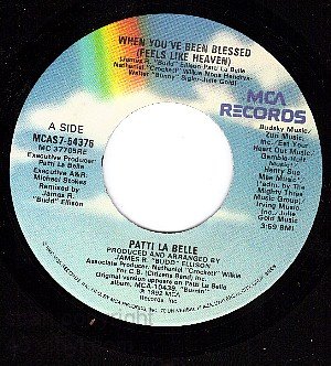 NM MCA 7-54376 PATTI LaBELLE ~ When You've Been Blessed