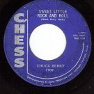 CHESS 1709 CHUCK BERRY Sweet Little Rock And Roll ~ Joe