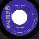 CHESS 1691 45 rpm CHUCK BERRY Johnny B. Goode ~ Around