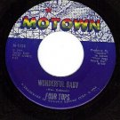 NM MOTOWN 1124 FOUR TOPS If I Were Carpenter/Wonderful