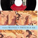 NM ELECTRA 45+ PS TEN THOUSAND MANIACS Trouble Me/Lions