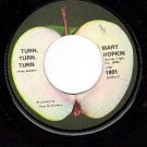 NM APPLE 1801 MARY HOPKIN Those Were The Days/Turn Turn
