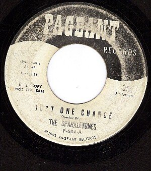 45 PAGEANT 604 SPARKLETONES Just One Chance/Little Boy
