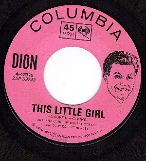 NM COLUMBIA DION 4-42776 This Little Girl/In The World