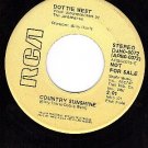 PROMO 45 RCA APB0-0072 DOTTIE WEST ~ Country Sunshine