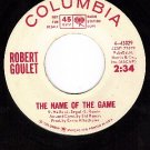PROMO COLUMBIA 4-43029 ROBERT GOULET ~ Name Of The Game
