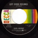 DECCA 32190 JACK GREENE Left Over Feelings ~ That Locks