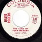 PROMO 45 COLUMBIA 4-45111 DAVID ROGERS So Much In Love