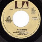 UA XW885 DEL REEVES My Better Half/Dig A Little Deeper