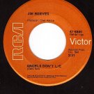 RCA 47-9880 45 JIM REEVES Angels Dont Lie ~ You Kept Me