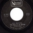 UA 50081 45 DEL REEVES This Must Be The Bottom/Laughter