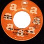NM PROMO 45 EPIC 5-11034 JOHNNY NASH Ooh What A Feeling