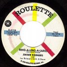 ROULETTE 4158 45 JIMMIE RODGERS Ring-A Ling-A Lario