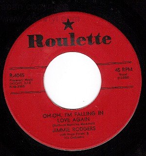 NM ROULETTE 4045 JIMMIE RODGERS Oh I'm Falling In Love