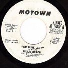 PROMO 45 rpm MOTOWN 1282F WILLIE HUTCH Sunshine Lady