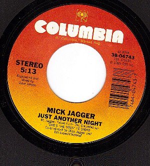 NM COLUMBIA 04743 MICK JAGGER Just Another Night/Loose