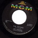 MGM 13274 45 THE ANIMALS I'm Crying ~ Take It Easy Baby