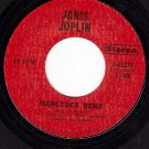 COLUMBIA 4-45379 JANIS JOPLIN Mercedes Benz ~ Cry Baby