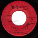 CRAIG 501 45 BUNNY "Mr Emotions"SIGLER I Wont Cry/Home