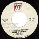 NM DCP 1136 LITTLE ANTHONY/IMPERIALS Take Me Back/Song