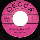 PROMO DECCA 9-30904 GRANDPA JONES Takes A Lot Of Livin
