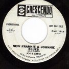 PROMO CRESCENDO 321 JOE & EDDIE ~ New Frankie & Johnnie