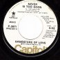 PROMO CAPITOL P-3811 GANGSTERS OF LOVE ~ Never Too Soon