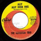 CAPITOL 45 5078 THE KINGSTON TRIO Ally Ally Oxen Free