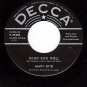 NM DECCA 29403 45 HAPPY OTTO ~ Glad Rag Doll ~ Smiles