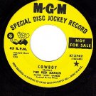 PROMO NM/M- MGM RED BARON Cowboy/Gonna Get You In The