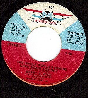 METROMEDIA 75 BOBBY G. RICE ~ Making Love Again Tonight