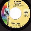 PROMO 45 rpm LIBERTY 56106 VIKKI CARR With Pen In Hand
