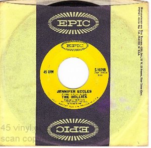EPIC 5-10298 45 THE HOLLIES ~ Jennifer Eccles ~ Try It